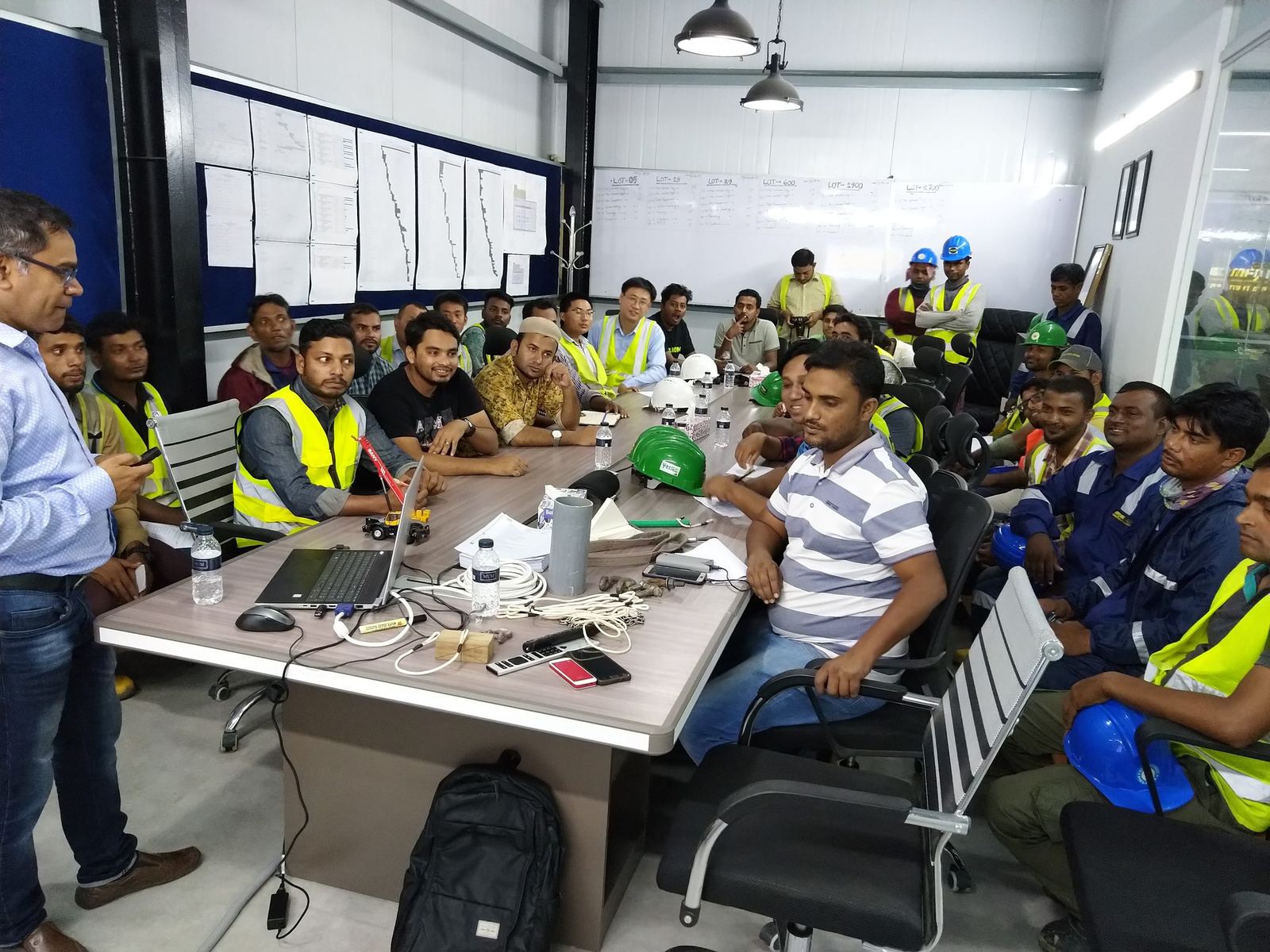 Bongshai Group team meeting in Bangladesh